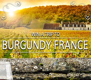 Win a Trip to Burgundy France