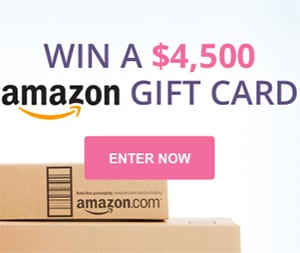 Win a $4,500 Amazon Gift Card
