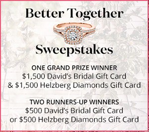 Win a David’s Bridal & Helzberg Gift Cards