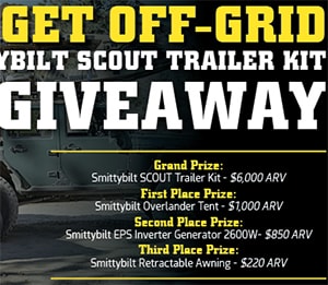 Win a Smittybilt SCOUT Trailer Kit