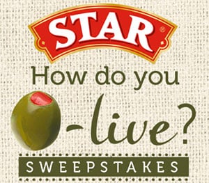 Win $3,000 or Year Supply of Olives