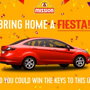 Win a Ford Fiesta + $3,000