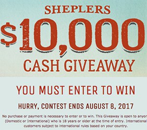 Sheplers: Win $10,000