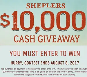 Sheplers: Win $10,000