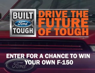 Win a 2018 Ford F-150 Truck