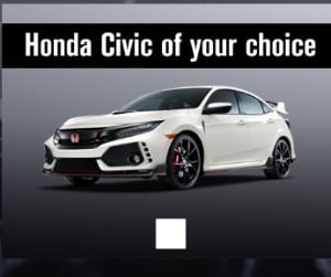 Win a Honda Civic Type R