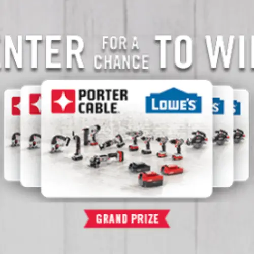 Win a $1,000 Lowe's Gift Card