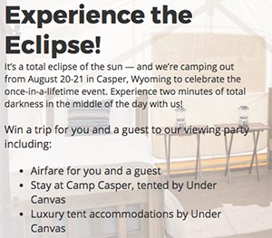 Win a Trip to the Solar Eclipse