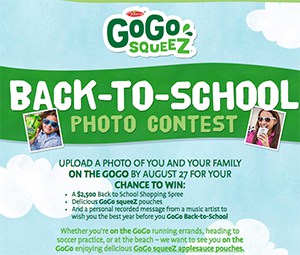 Win a $2,500 Back To School Shopping Spree
