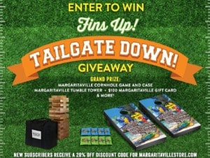 Win a Margaritaville Tailgate Pack