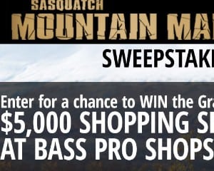 Win a $5K Bass Pro Shopping Spree