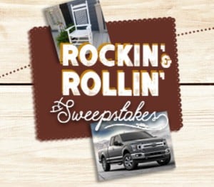 Cracker Barrel: Win a 2018 Ford F-150 XLT