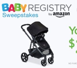 Amazon Baby Registry: Win $2,500