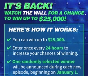 NBC’s The Wall: Win $25,000