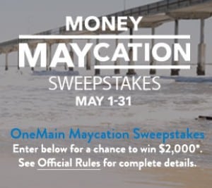 OneMain: Win Up To $2,000