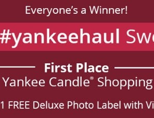 Win a $1K Yankee Candle Shopping Spree