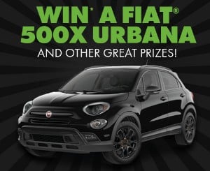 Win a Fiat 500x Urbana
