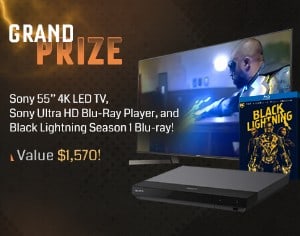 Win a 55" Sony 4K LED TV