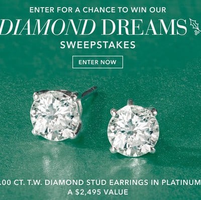 Win Diamond Stud Earrings from Ross Simmons