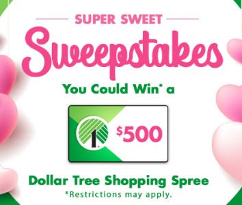 Win a $500 Dollar Tree Gift Card