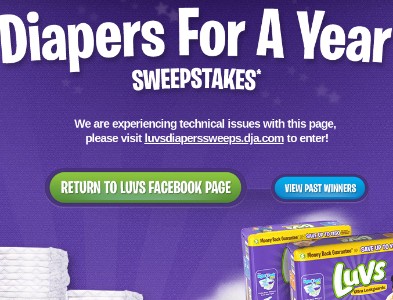 Win Luvs Diapers for a Year