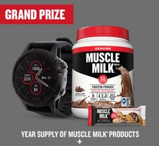 Win a Year of Muscle Milk