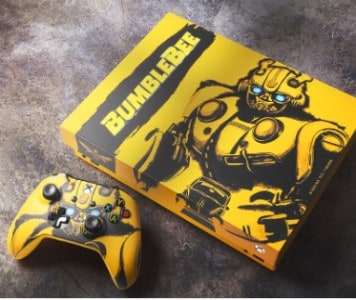 Win a Custom Bumblebee Xbox One X