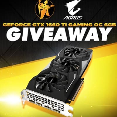 Win a Gigabyte GeForce GTX 1660 Ti Graphics Card