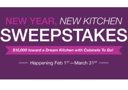 Win new Kitchen Cabinets
