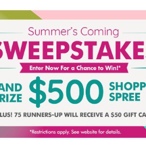 Win a $500 Dollar Tree Shopping Spree