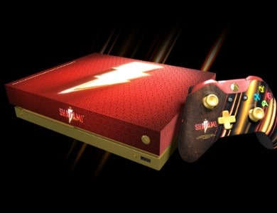 Win an Custom SHAZAM! Xbox One X for You and a Friend