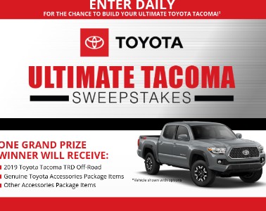 Win a 2019 Toyota Tacoma from Bassmaster