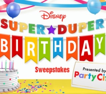 Win a $500 Party City Gift Card + Disney Prize Pack