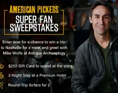 Win a Trip to Meet the American Pickers