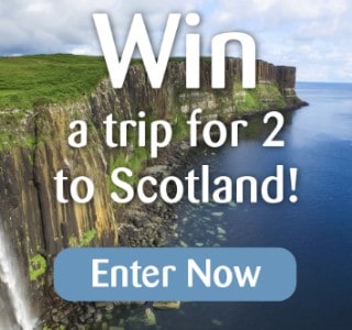Win a Trip for Two to Scotland from CPR