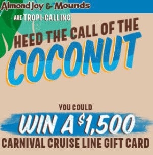 Win a $1,500 Carnival Cruise Line Gift Card
