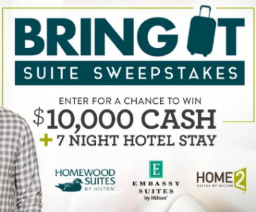 Win $10,000 + 7-Night Hotel Stay from HGTV