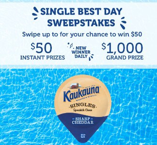 Win a $1,000 VISA Gift Card from Kaukauna