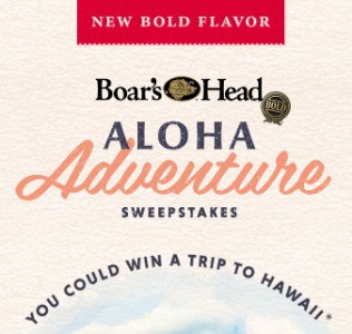 Win a Trip to Hawaii from Boar’s Head