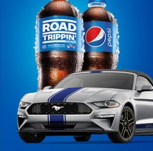 Win 1 of 3 Mustang Convertibles from Pepsi