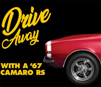 Win a ’67 Chevy Camaro from Advance Auto Parts