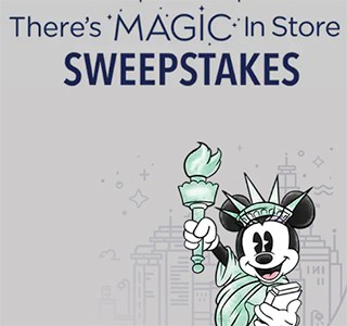 Win a Shopping Spree at Disney Store in NYC
