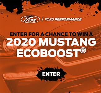 Win a 2020 Ford Mustang EcoBoost