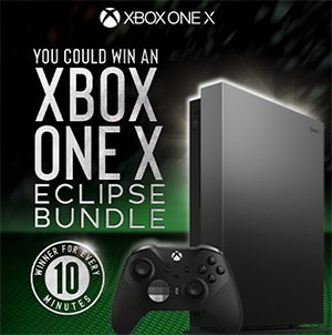 Win an Xbox One X Eclipse Limited Edition Bundle