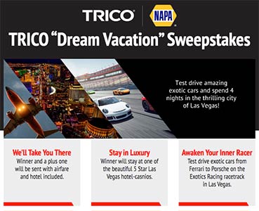 Win Dream Vacation to Las Vegas from NAPA