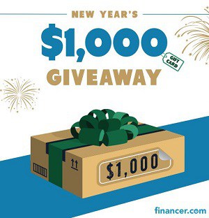 Win 1 of 5 $200 Amazon Gift Cards from Financer