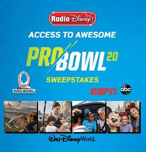 Win a Trip to the NFL Pro Bowl from Disney