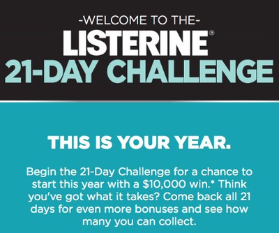 Win $10K from LISTERINE
