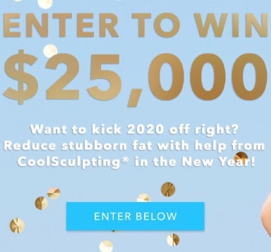 Win $25K from CoolSculpting
