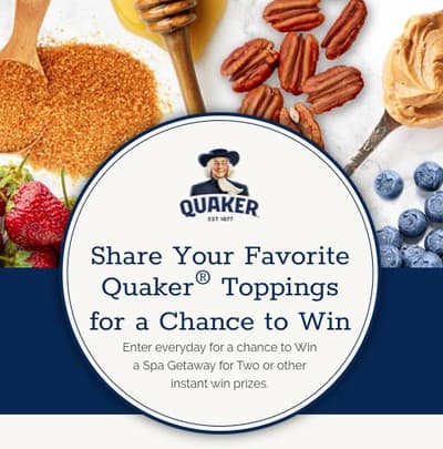 Win a Spa Getaway from Quaker